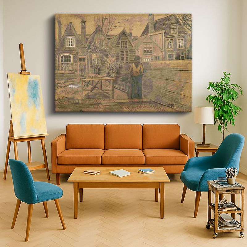 Ressam Kanvas Tablo 1038